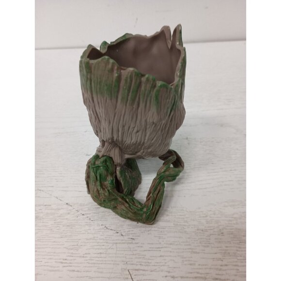 Guards of The Galaxy Baby Groot Tree Man Heart Hands Flower Pot Action Figure - Picture 6 of 9